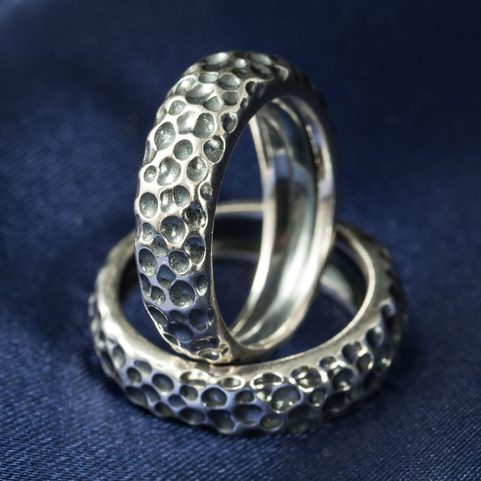 MEGALITH, STERLING SILVER RING