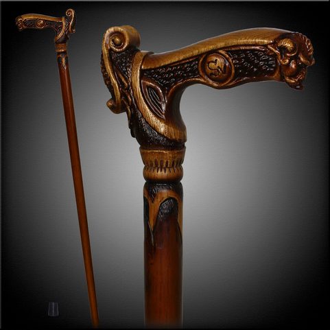BOAR - WALKING STICK, CANE