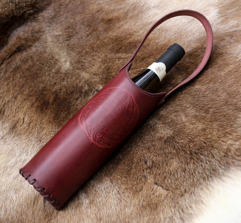 LEATHER WINE  BOTTLE HOLDER VENDEL