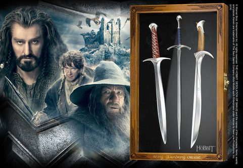POSTBRIEFÖFFNER 3 STÜCK HOBBIT