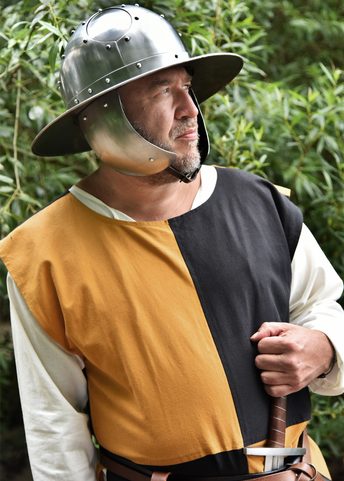IRON HAT WITH BRIM, 1.6 MM