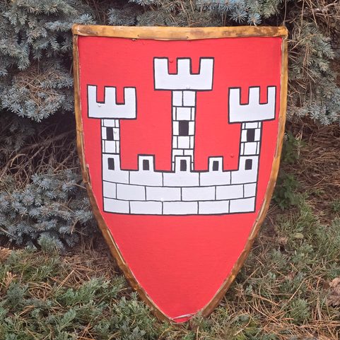 BOUCLIER MÉDIÉVAL - PRAGUE, COMBAT