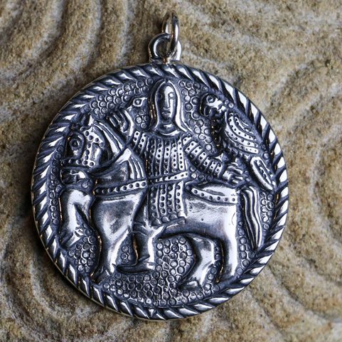 SOKOLNÍK GROSSMÄHRISCHER TALISMAN AUS SILBER 925 15G