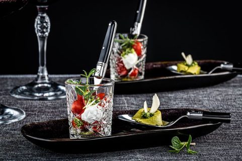 6 COFFEE SPOONS IN A WOODEN BOX LAGUIOLE STYLE DE VIE