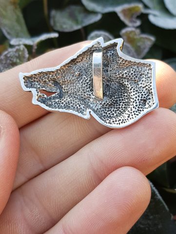 SANGLIER CELTIQUE - TÊTE, PENDENTIF EN ARGENT