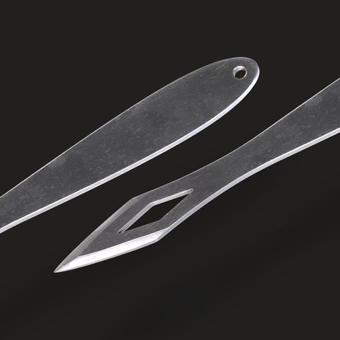 SCYTHIAN, THROWING KNIFE