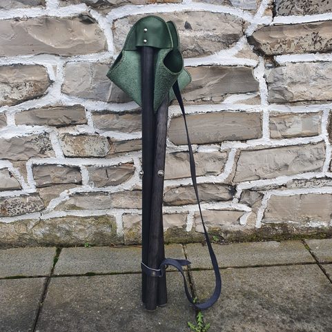 LEDER KLAPPSTATIV, STUHL - FÜR ANGLER