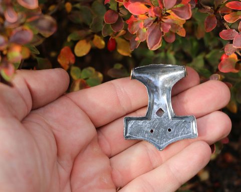 THORSHAMMER - MOLDAVIT, SCHONEN, SILBER 925, 19 G