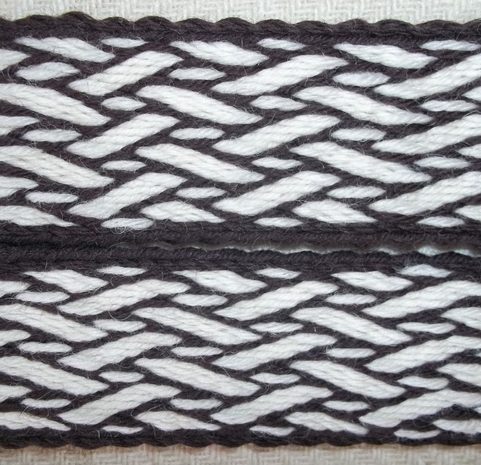 HEDDLE BELT - TABLET WOVEN STRAP XII, 1 METER