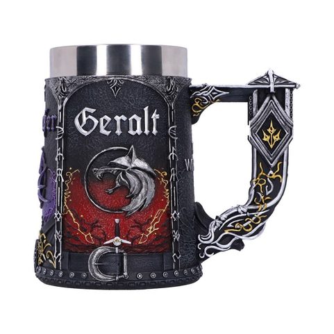 THE WITCHER TRINITY TANKARD 15.5CM