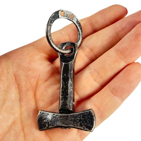 MJÖLNIR, FORGED THOR'S HAMMER, PENDANT