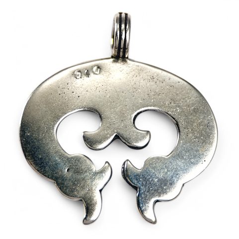 LUNULA, WOMEN'S EARLY MEDIEVAL PENDANT, AG 925