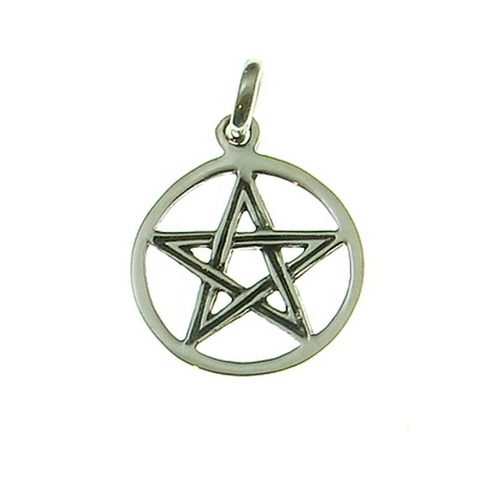 PENTAGRAM - SMALL SILVER PENDANT
