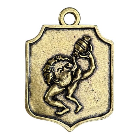 THE THIRSTY HOLE IN THE WALL TAVERN, ZINC ALLOY PENDANT, KINGDOM COME: DELIVERANCE II