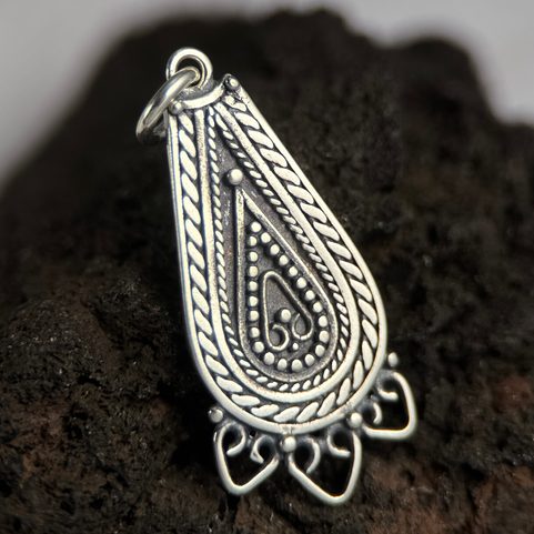 MORAVIA, PENDENTIF ARGENT