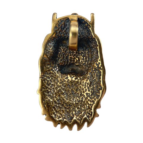 LION'S HEAD, BRONZE PENDANT