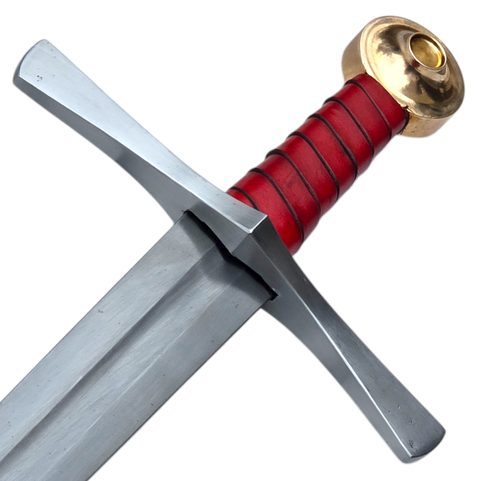 HUBALD, MEDIEVAL ONE-HANDED SWORD, BLUNT
