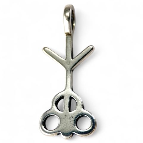 HISTORICAL PENDANT II, BRONZE AGE, SILVER