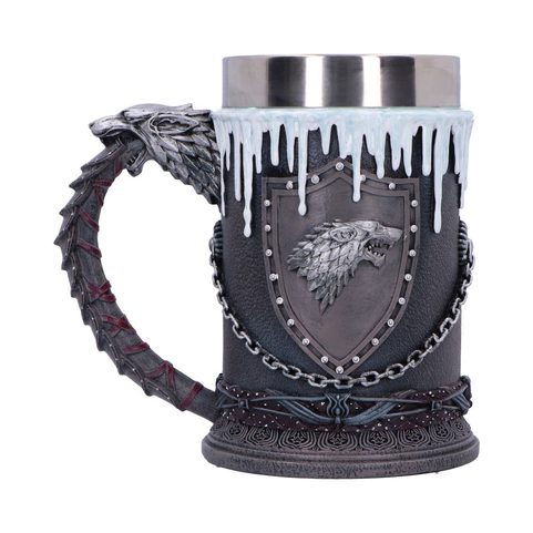 GAME OF THRONES HOUSE STARK TANKARD
