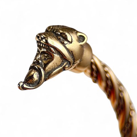 BERSERKER, VIKING WARRIOR, BRONZE BRACELET