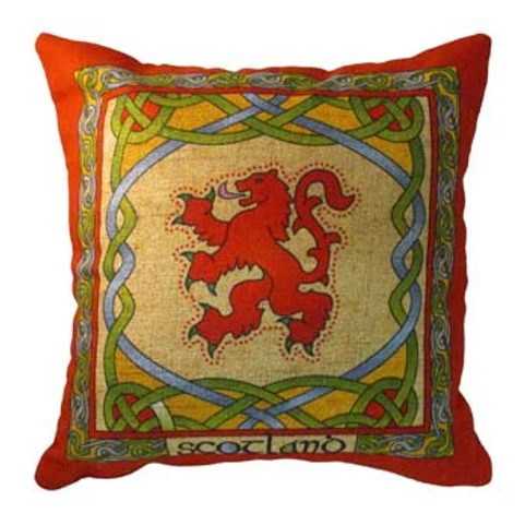 PILLOWCASE, RISING LION, SCOTLAND