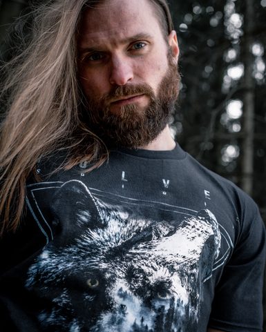 WOLVES SPIRIT, MEN'S T-SHIRT