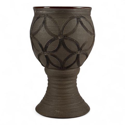 MEDIEVAL CERAMIC CUP, 14CM