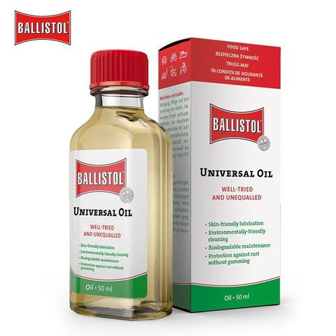 HUILE BALLISTOL POUR MÉTAL, BOIS ET CUIR