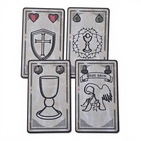 HUSSITE MARIAS CARDS , AGAINST ALL!
