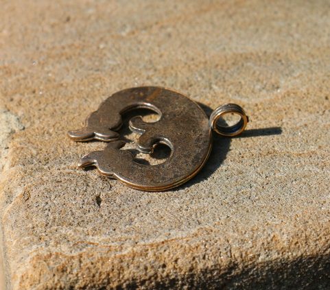 GRANDE LUNE MORAVE - PENDENTIF, BRONZE, NITRA