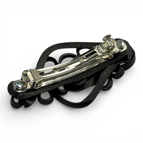 BROCHE À CHEVEUX AVEC CORAUX