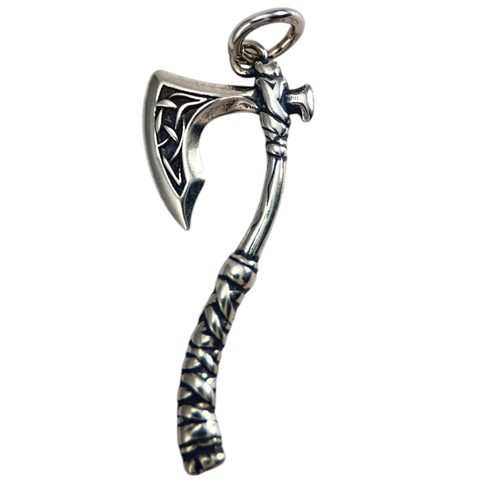WARIOR'S AXE, PENDANT SILVER 925