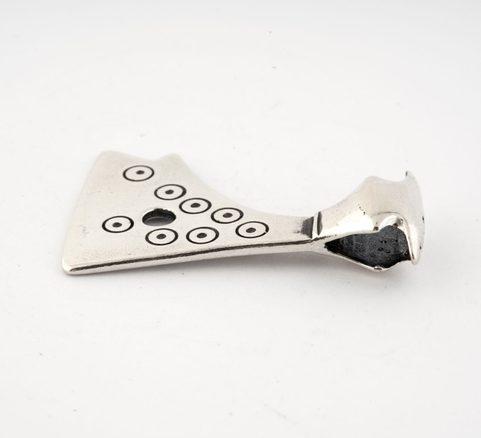AXE OF PERUN, SILVER SLAVIC TALISMAN, AG 925