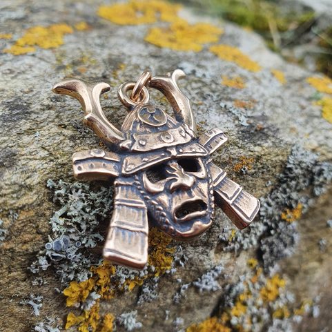 SAMURAI BRONZE PENDANT