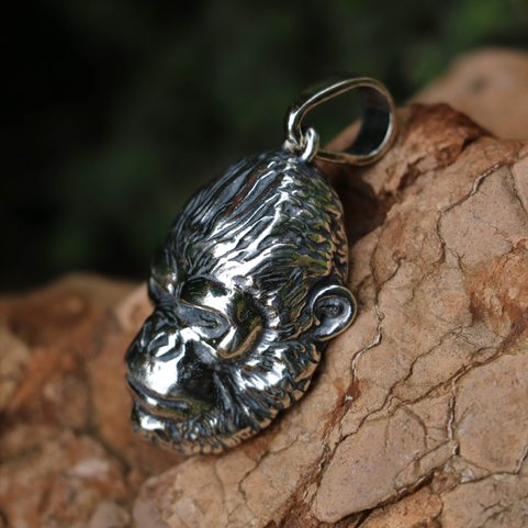 GORILA, ANHÄNGER, SILBER 925 15G