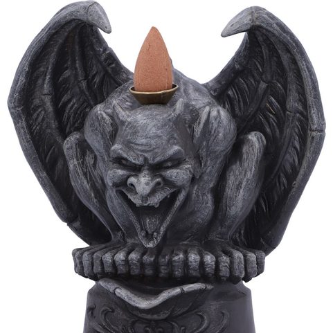 GARGOYLE - INCENSE BURNER WITH SMOKE EFFECT, 17,8 CM