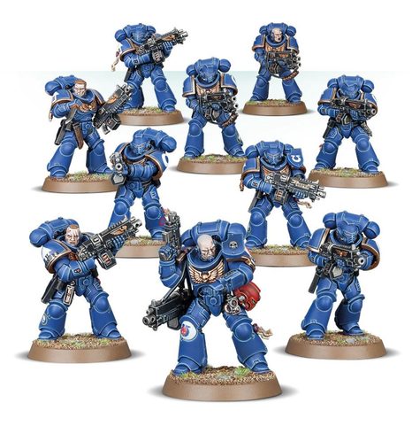 WARHAMMER 40K CHAOS SPACE MARINES PRIMARIS INTERCESSORS