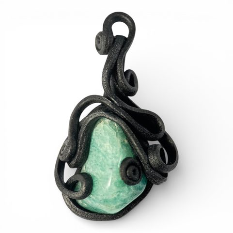 PENDENTIF EN AMAZONITE