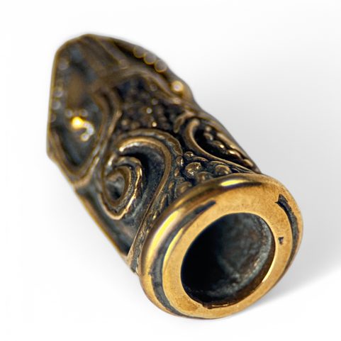 VIKING TERMINAL, ÖDESHÖG, BRONZE, 1 PIECE