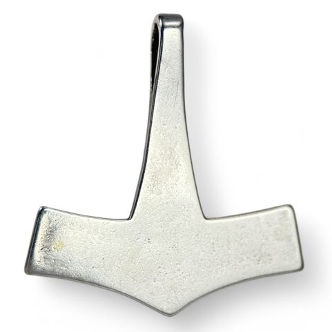 LARGE THOR'S HAMMER, ROMERSDAL, DENMARK, STERLING SILVER