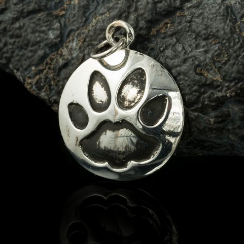 KATZENSPUR, SCHMUCKSTÜCK, ANHÄNGER, SILBER 925