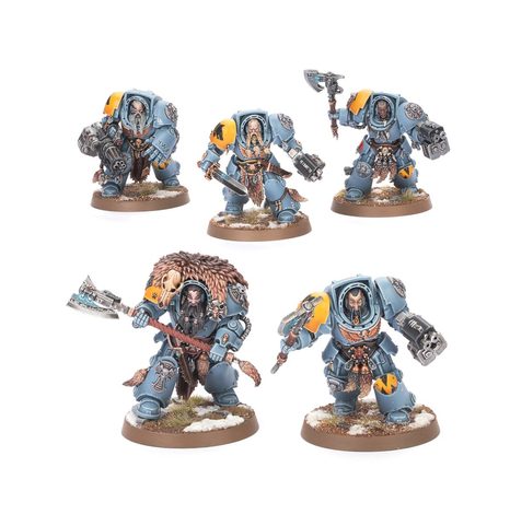 WARHAMMER 40K: SPACE WOLVES - WOLF GUARD TERMINATORS