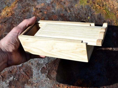 ANCIENT ROME WOODEN BOX, REPLICA