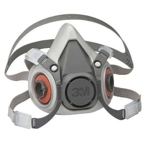 3M REUSABLE HALF FACE MASK RESPIRATOR 6300
