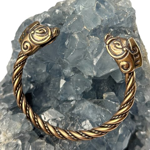 CELTIC BOAR, BRACELET, BRONZE