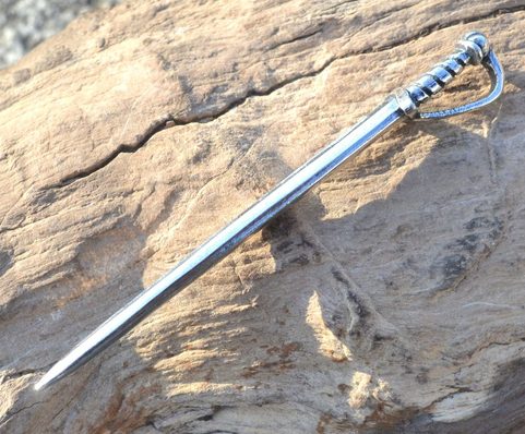 VIKING SWORD, STERLING SILVER PENDANT