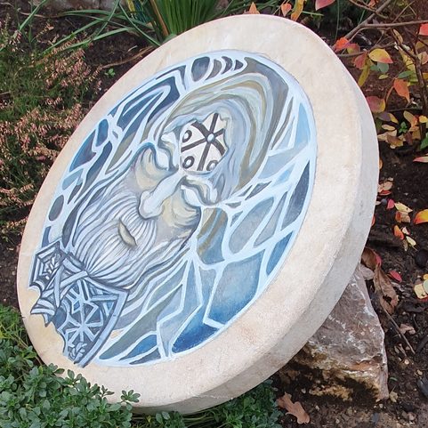 PERUN - LARGE SHAMAN DRUM, 50 CM