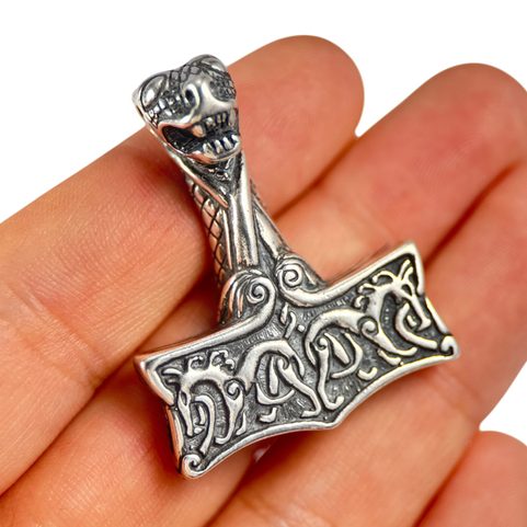 MARTEAU DE THOR - OSEBERG, PENDENTIF, ARGENT