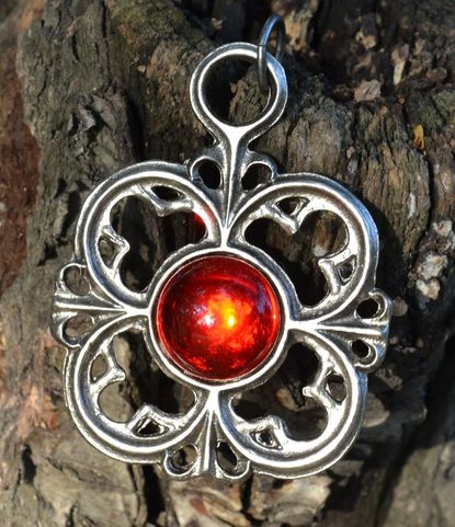 AVELINA, PENDANT WITH GLASS