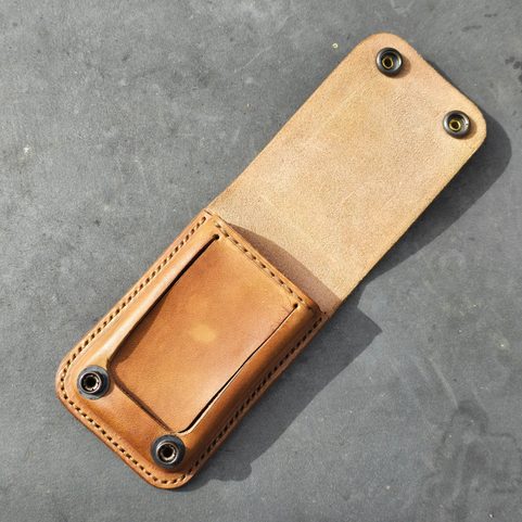 LEDER TABATETTE, HANDGEFERTIGT MIT DER MÖGLICHKEIT DER MONOGRAMMIERUNG